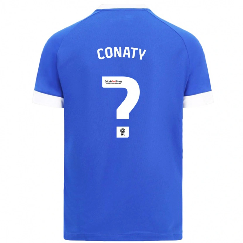 Danxen Męski Keano Conaty #0 Błękitny Niebo Domowa Koszulka 2024/25 Koszulki Klubowe