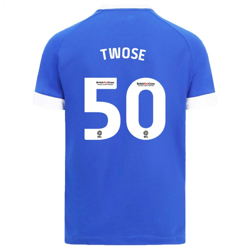 Danxen Męski Cody Twose #50 Błękitny Niebo Domowa Koszulka 2024/25 Koszulki Klubowe