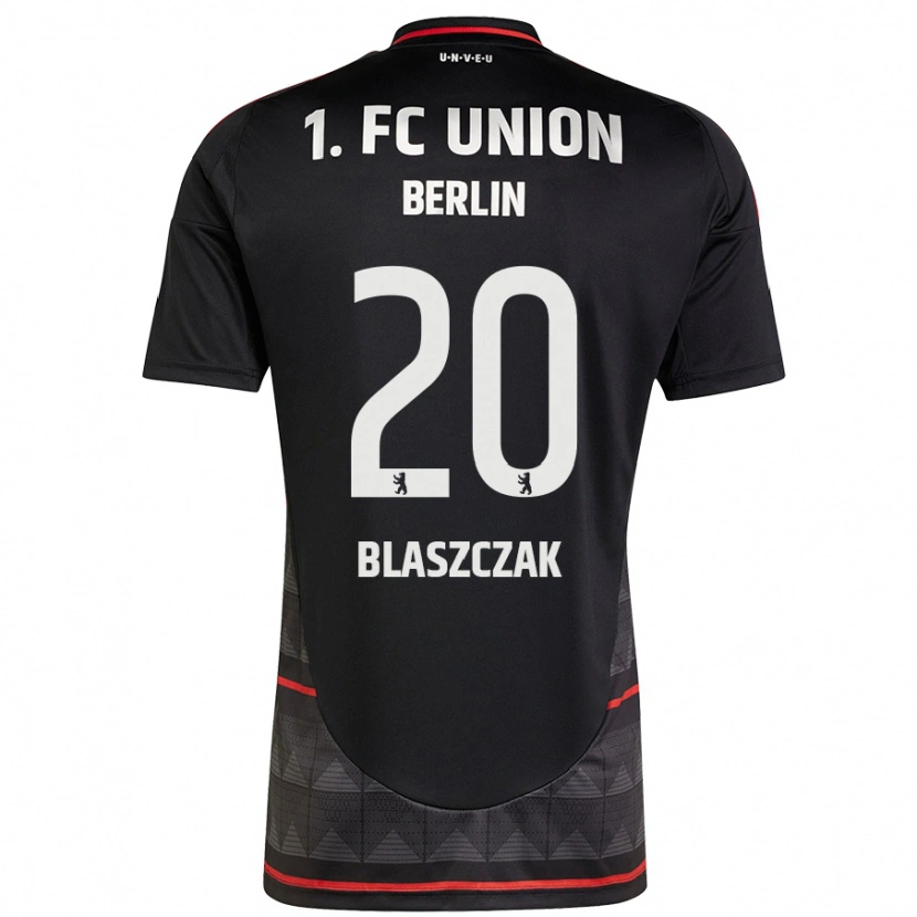 Danxen Męski Tim Blaszczak #20 Czarny Wyjazdowa Koszulka 2024/25 Koszulki Klubowe