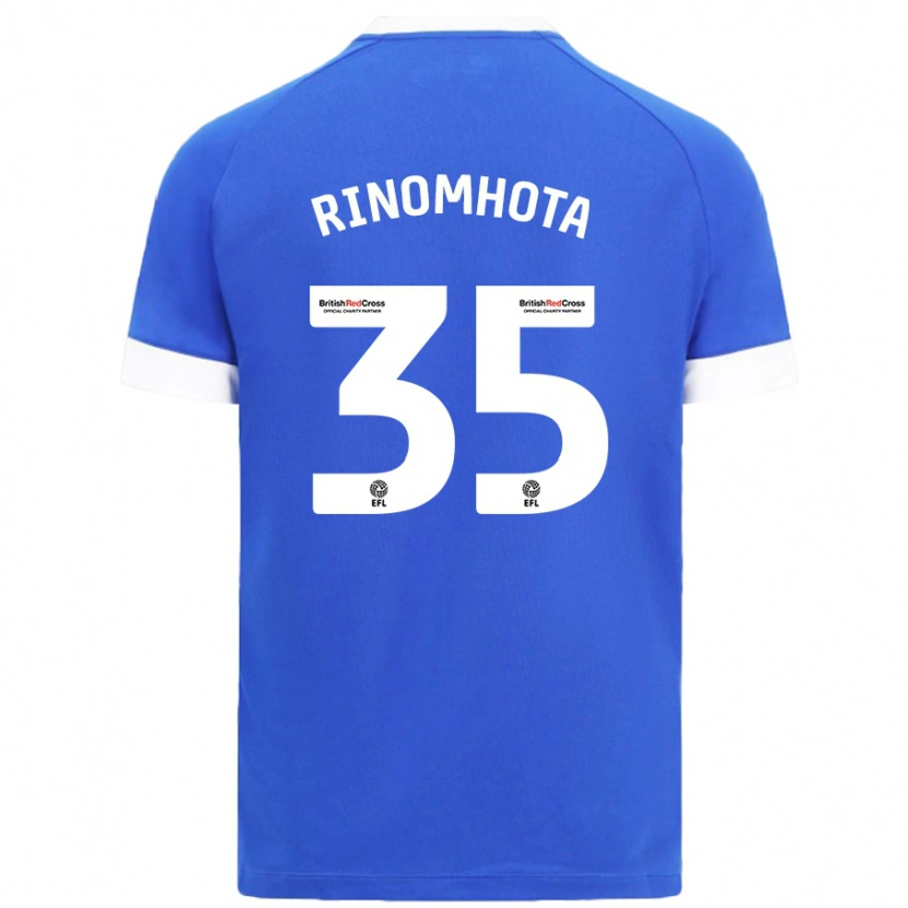 Danxen Kobiety Andy Rinomhota #35 Błękitny Niebo Domowa Koszulka 2024/25 Koszulki Klubowe