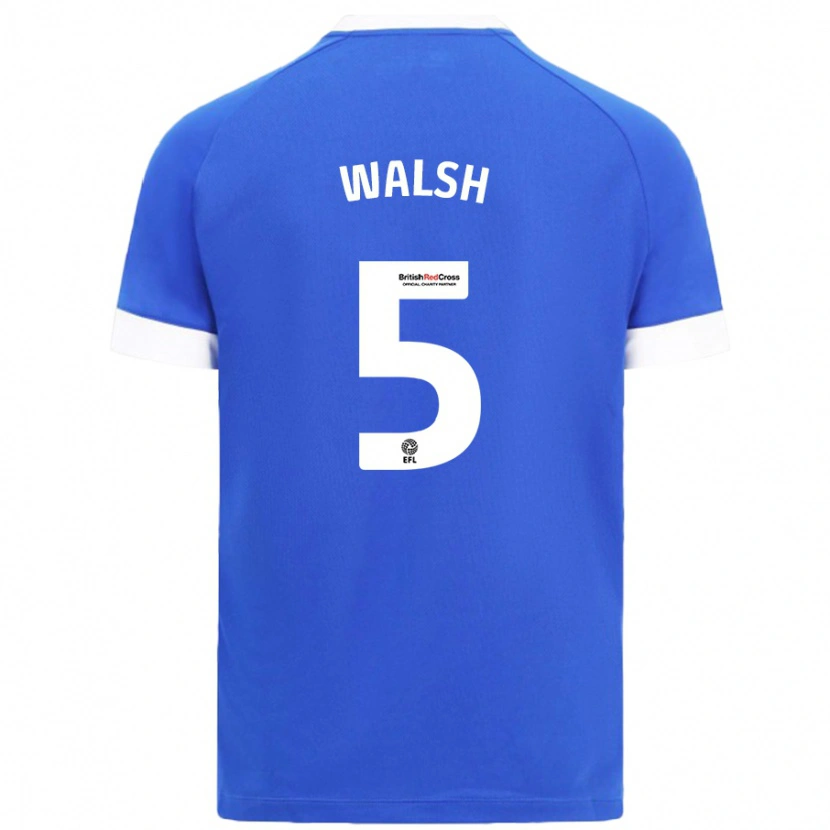 Danxen Kobiety Siobhan Walsh #5 Błękitny Niebo Domowa Koszulka 2024/25 Koszulki Klubowe