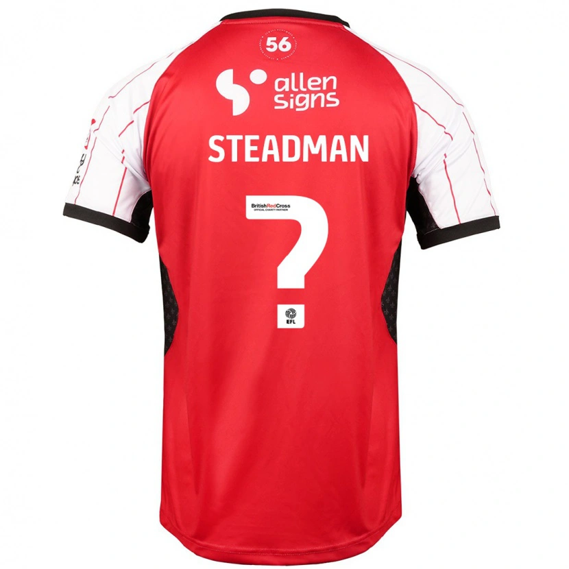 Danxen Kobiety Jodie Steadman #0 Biały Domowa Koszulka 2024/25 Koszulki Klubowe