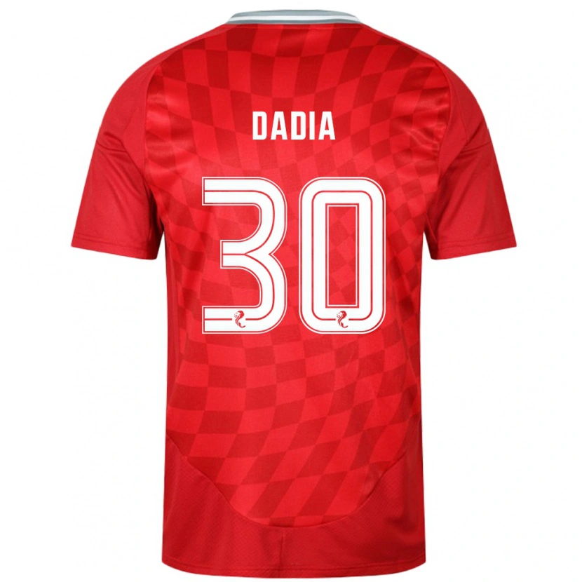 Danxen Kobiety Or Dadia #30 Czerwony Domowa Koszulka 2024/25 Koszulki Klubowe
