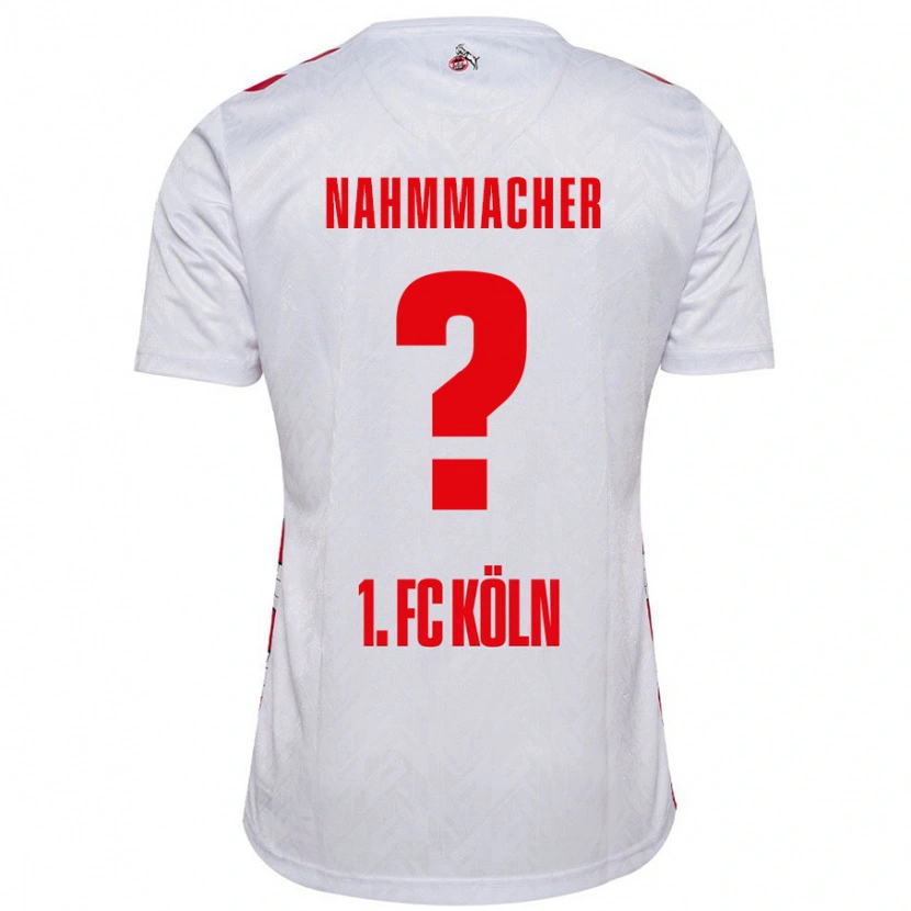 Danxen Kobiety Emil Nahmmacher #0 Biały Czerwony Domowa Koszulka 2024/25 Koszulki Klubowe