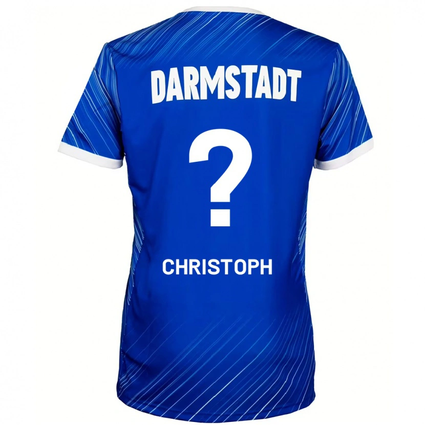 Danxen Kobiety Philipp Christoph #0 Niebieski Biały Domowa Koszulka 2024/25 Koszulki Klubowe