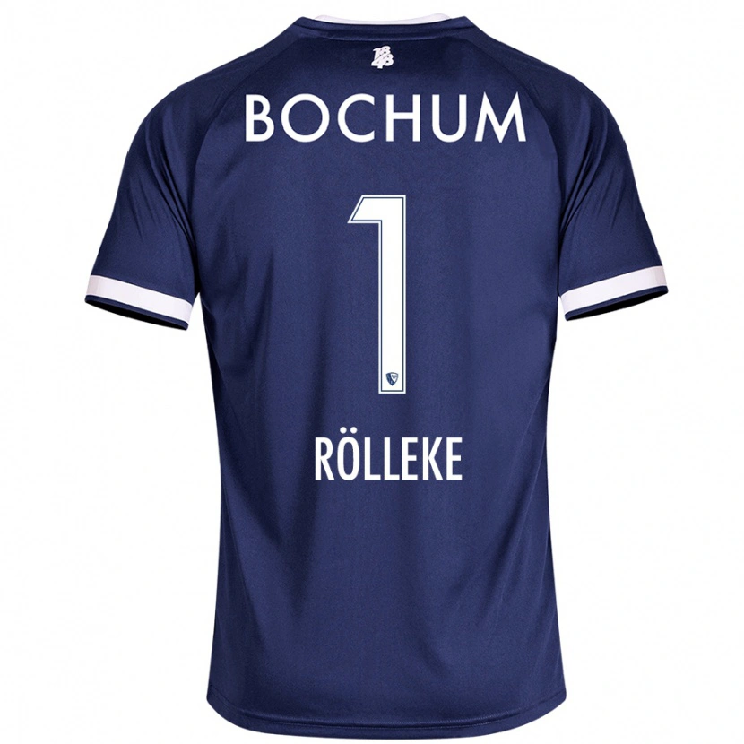 Danxen Kobiety Hugo Rölleke #1 Ciemnoniebieski Domowa Koszulka 2024/25 Koszulki Klubowe