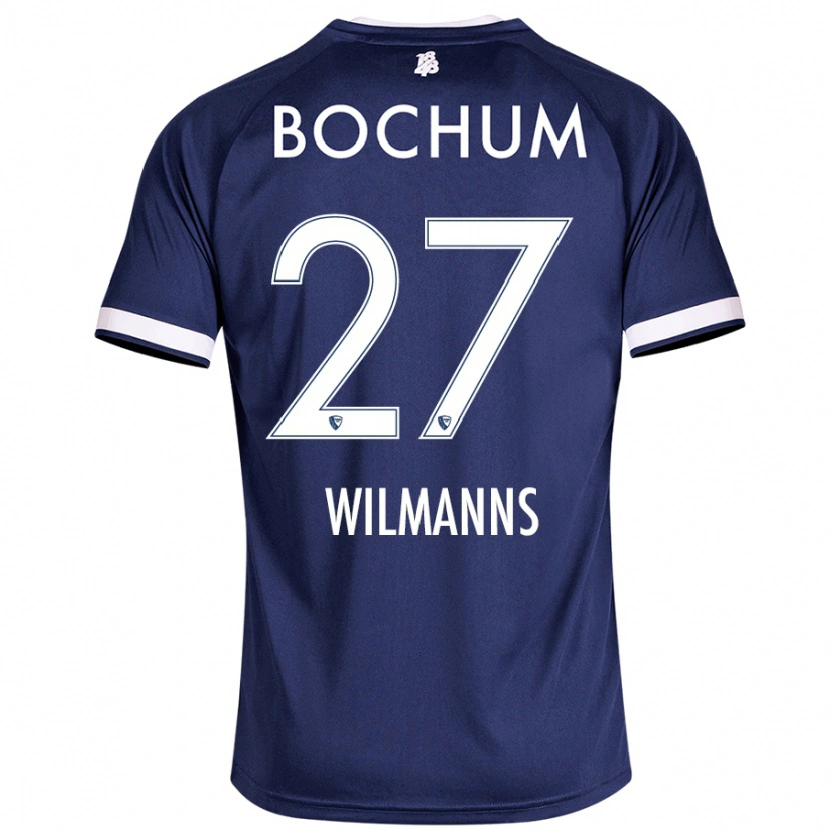Danxen Kobiety Anjo Wilmanns #27 Ciemnoniebieski Domowa Koszulka 2024/25 Koszulki Klubowe