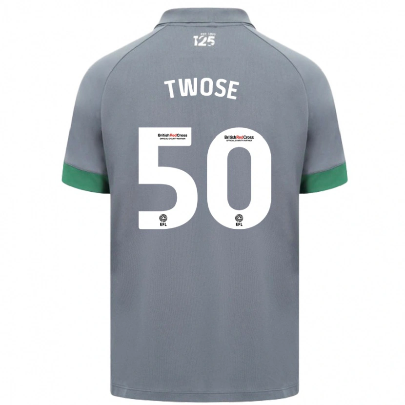 Danxen Kobiety Cody Twose #50 Ciemnoszary Wyjazdowa Koszulka 2024/25 Koszulki Klubowe
