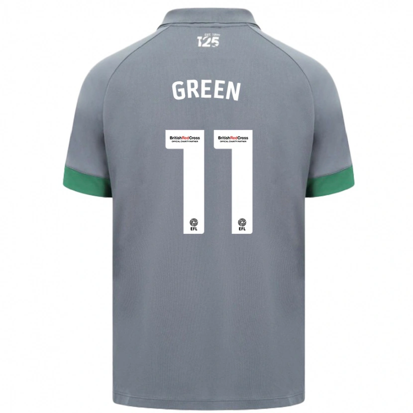 Danxen Kobiety Danielle Green #11 Ciemnoszary Wyjazdowa Koszulka 2024/25 Koszulki Klubowe