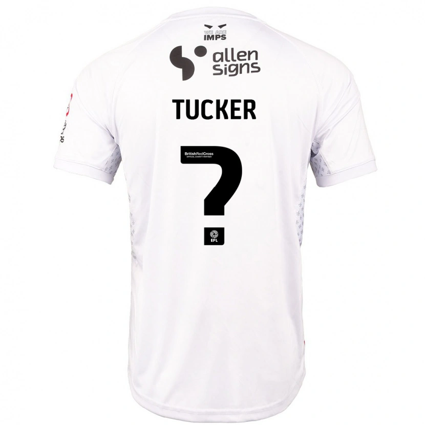 Danxen Kobiety Tayo Alexander-Tucker #0 Czerwony Biały Wyjazdowa Koszulka 2024/25 Koszulki Klubowe