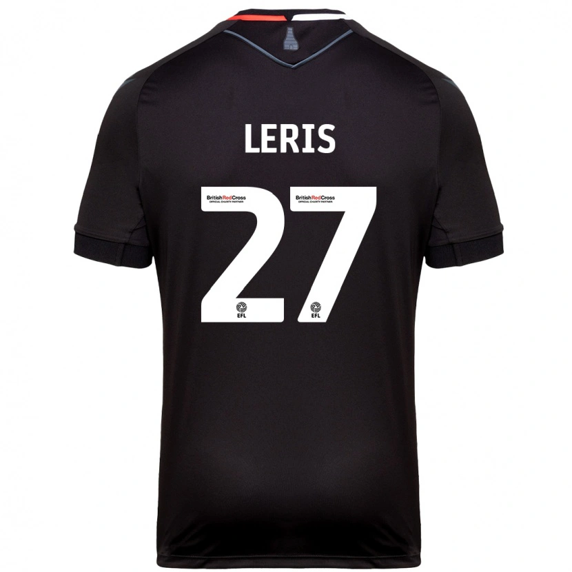 Danxen Kobiety Mehdi Léris #27 Czarny Wyjazdowa Koszulka 2024/25 Koszulki Klubowe