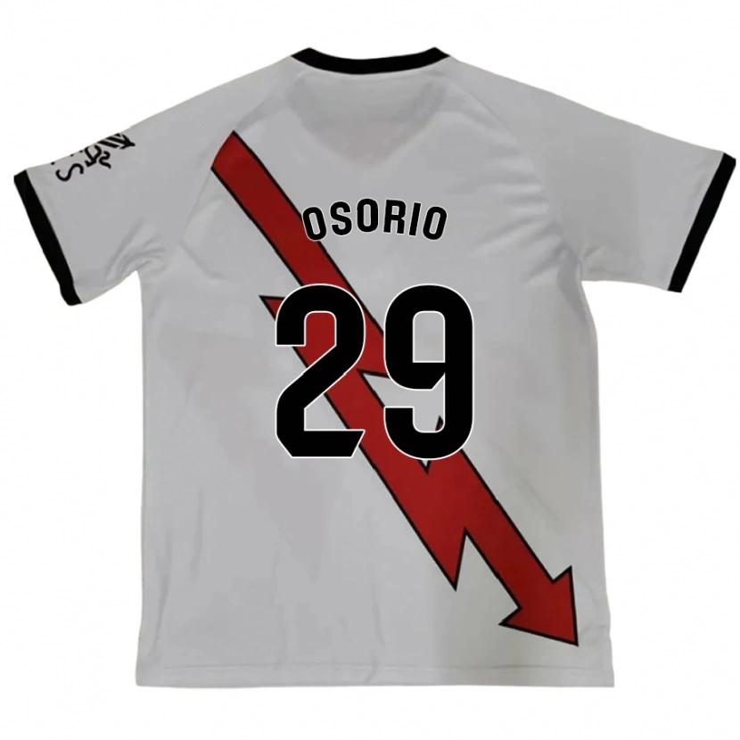 Danxen Kobiety Irene Osorio Bosqued #29 Czerwony Wyjazdowa Koszulka 2024/25 Koszulki Klubowe