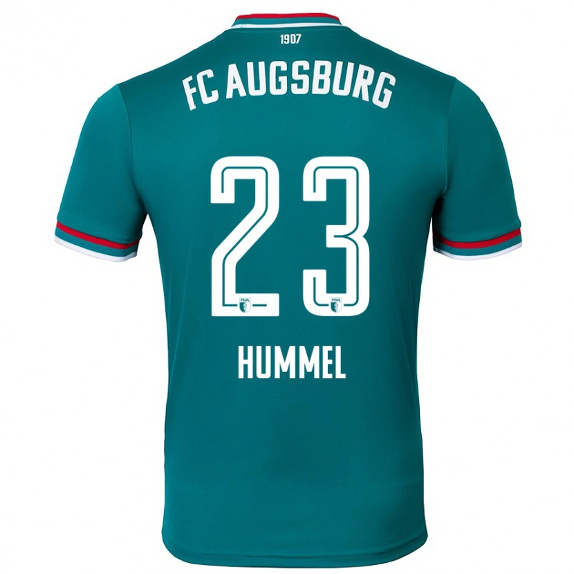 Danxen Kobiety Niklas Hummel #23 Ciemnozielony Wyjazdowa Koszulka 2024/25 Koszulki Klubowe