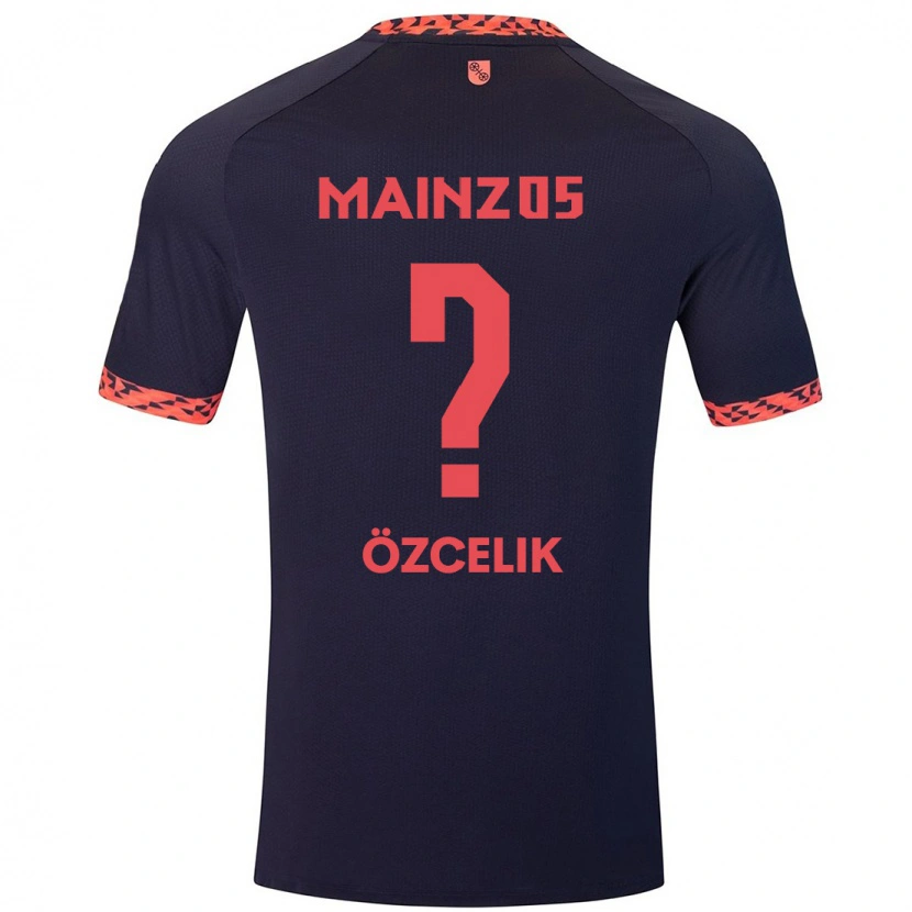 Danxen Kobiety Mehmet Özcelik #0 Niebieski Koralowy Czerwony Wyjazdowa Koszulka 2024/25 Koszulki Klubowe