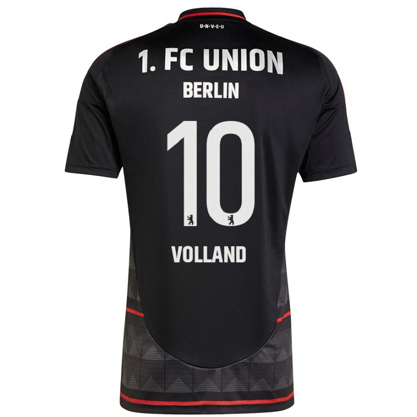 Danxen Kobiety Kevin Volland #10 Czarny Wyjazdowa Koszulka 2024/25 Koszulki Klubowe