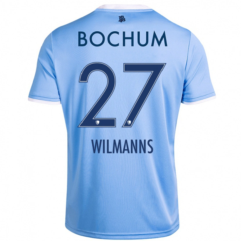 Danxen Kobiety Anjo Wilmanns #27 Niebieski Niebo Wyjazdowa Koszulka 2024/25 Koszulki Klubowe