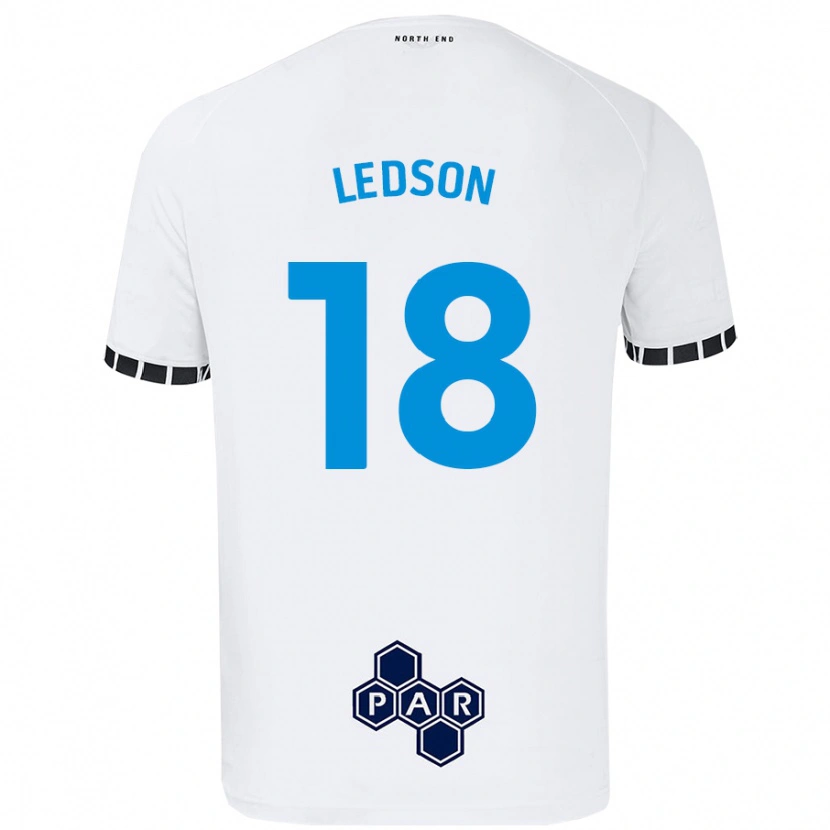 Danxen Dzieci Ryan Ledson #18 Biały Domowa Koszulka 2024/25 Koszulki Klubowe