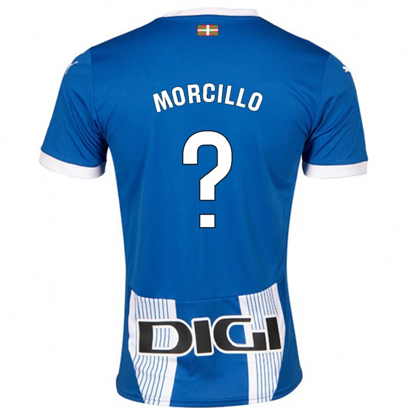Danxen Dzieci Diego Morcillo #0 Niebieski Domowa Koszulka 2024/25 Koszulki Klubowe