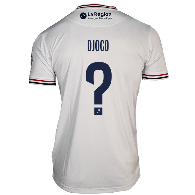 Danxen Dzieci Ouparine Djoco #0 Biały Wyjazdowa Koszulka 2024/25 Koszulki Klubowe