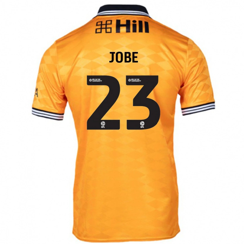 Danxen Męski Mamadou Jobe #23 Pomarańczowy Domowa Koszulka 2024/25 Koszulki Klubowe