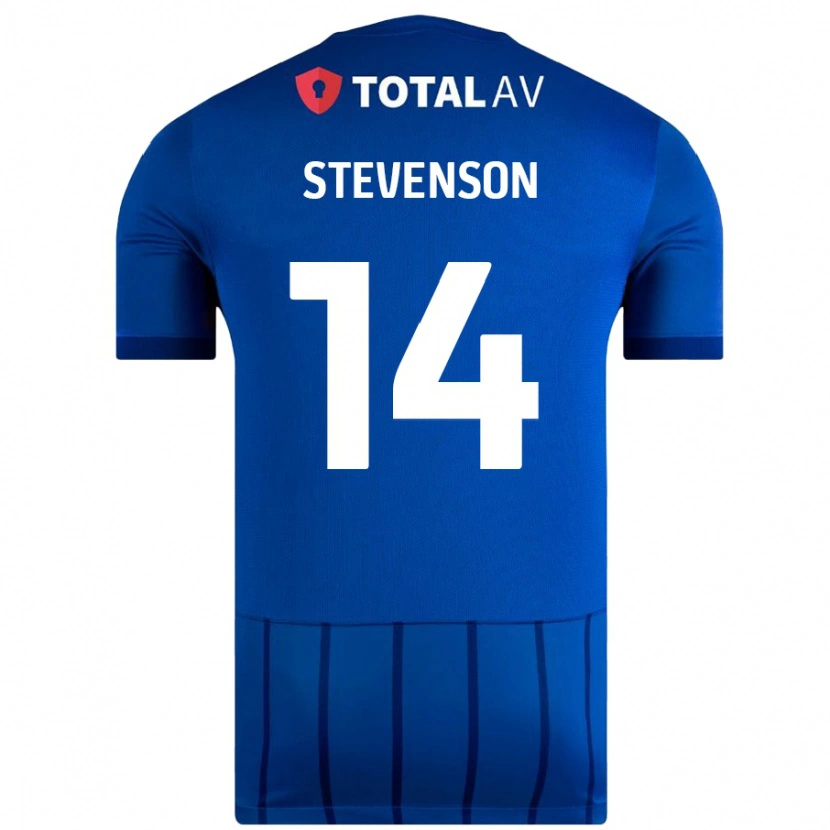 Danxen Męski Ben Stevenson #14 Niebieski Domowa Koszulka 2024/25 Koszulki Klubowe
