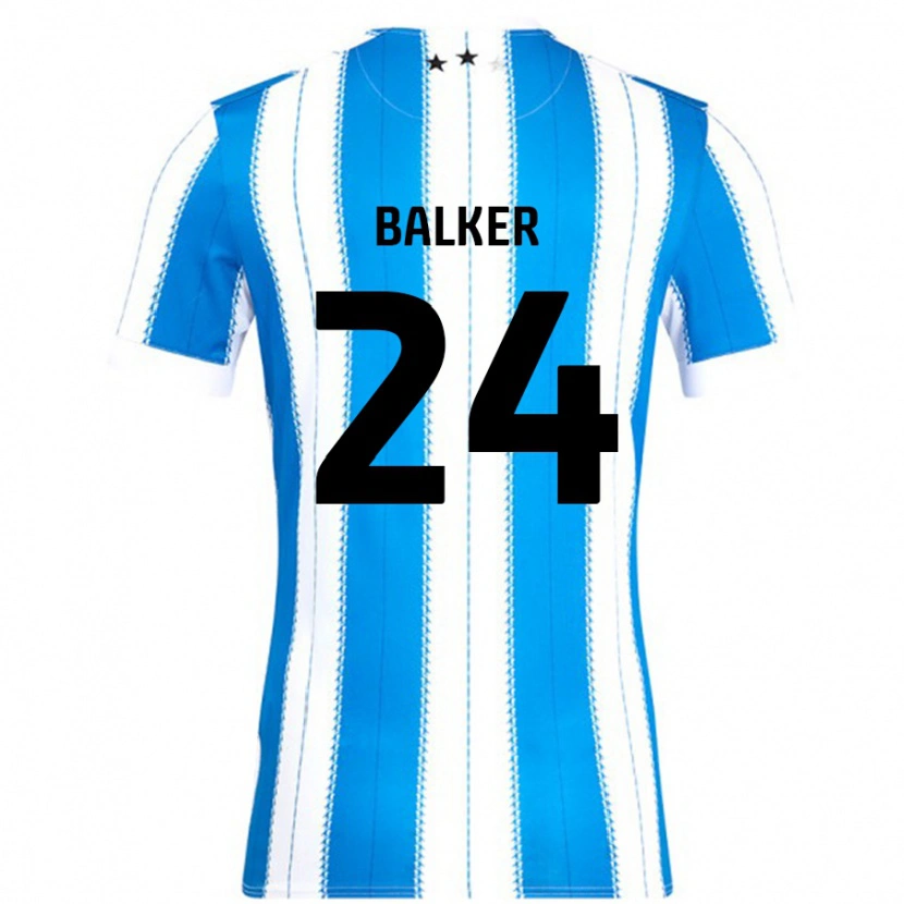 Danxen Męski Radinio Balker #24 Niebieski Biały Domowa Koszulka 2024/25 Koszulki Klubowe