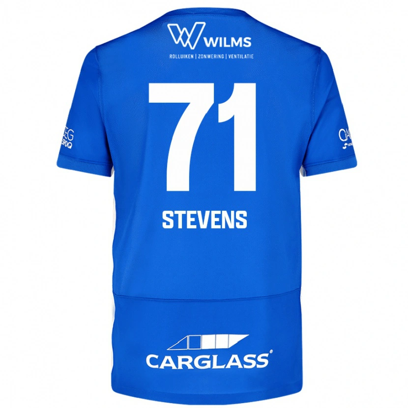Danxen Męski Brent Stevens #71 Niebieski Domowa Koszulka 2024/25 Koszulki Klubowe
