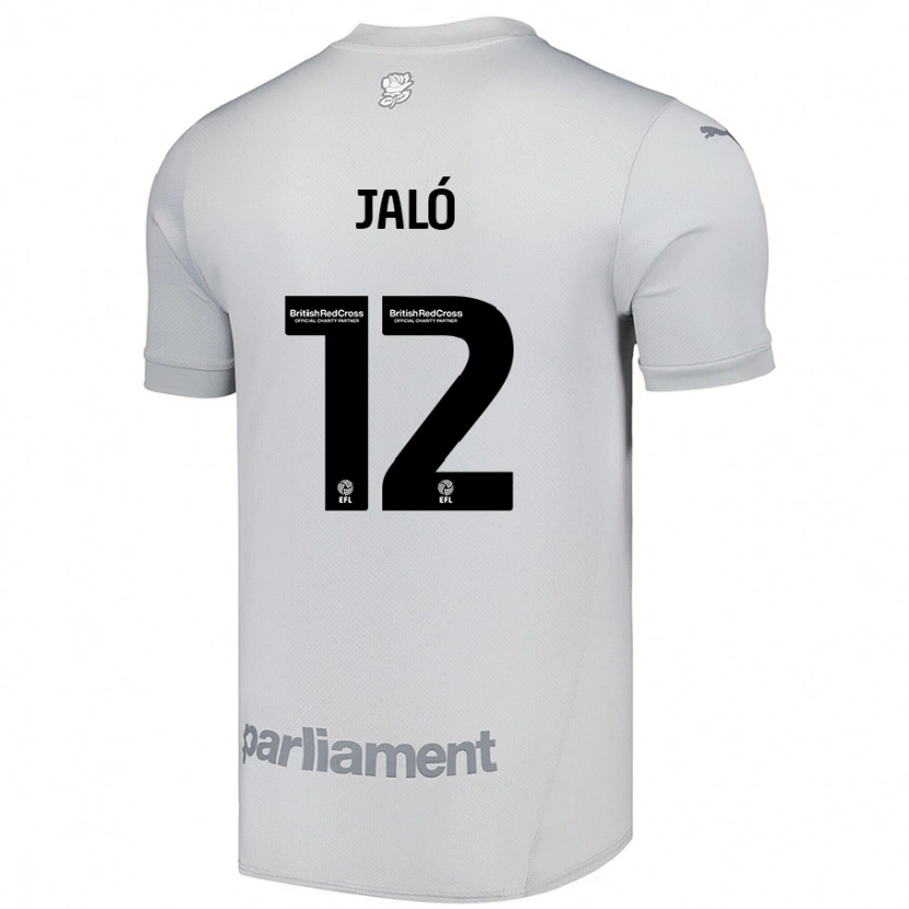 Danxen Męski Fábio Jaló #12 Srebrny Szary Wyjazdowa Koszulka 2024/25 Koszulki Klubowe