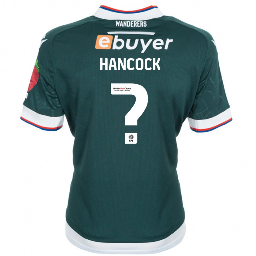 Danxen Męski Leah Hancock #0 Ciemnozielony Wyjazdowa Koszulka 2024/25 Koszulki Klubowe