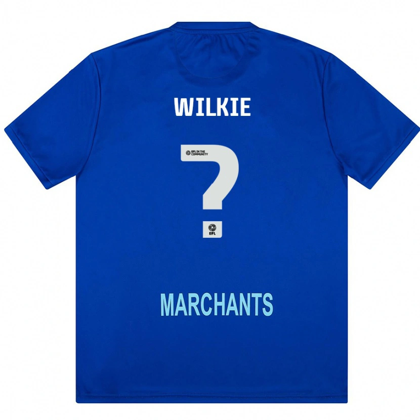 Danxen Męski Alex Wilkie #0 Zielony Wyjazdowa Koszulka 2024/25 Koszulki Klubowe