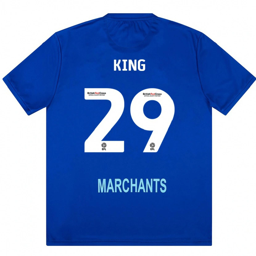 Danxen Męski Tom King #29 Zielony Wyjazdowa Koszulka 2024/25 Koszulki Klubowe