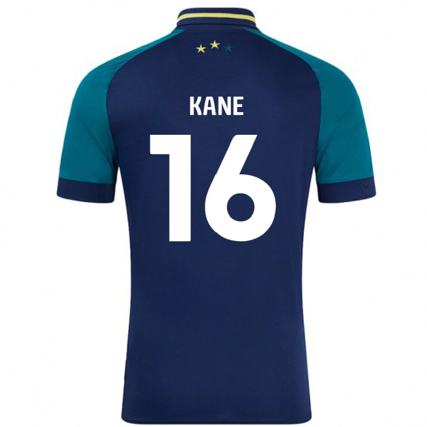 Danxen Męski Herbie Kane #16 Granatowy Ciemnozielony Wyjazdowa Koszulka 2024/25 Koszulki Klubowe