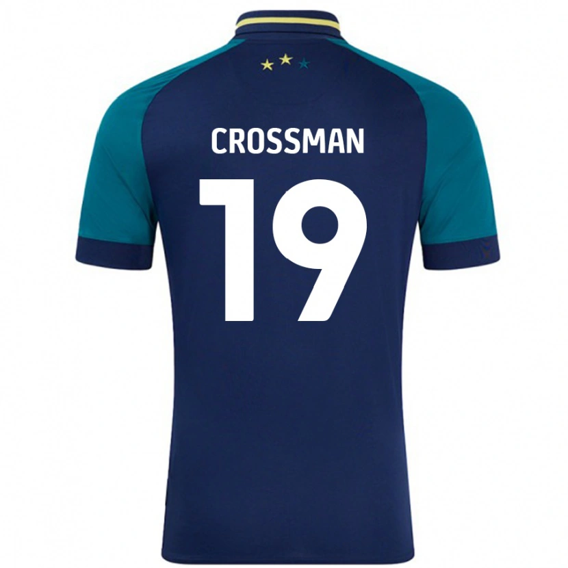 Danxen Męski Paige Crossman #19 Granatowy Ciemnozielony Wyjazdowa Koszulka 2024/25 Koszulki Klubowe