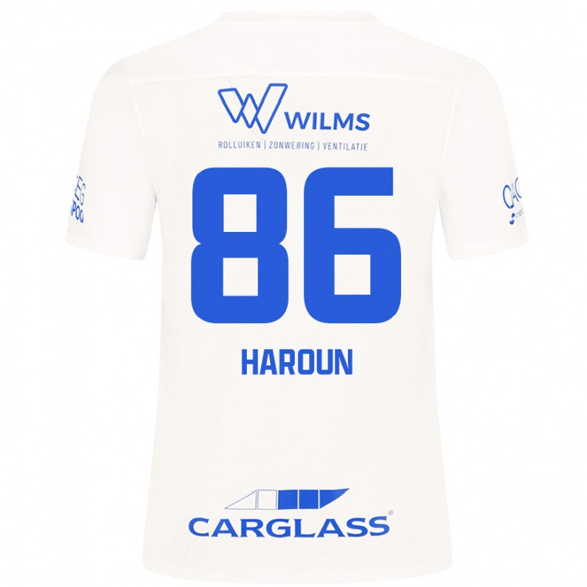 Danxen Męski Kenan Haroun #86 Biały Wyjazdowa Koszulka 2024/25 Koszulki Klubowe