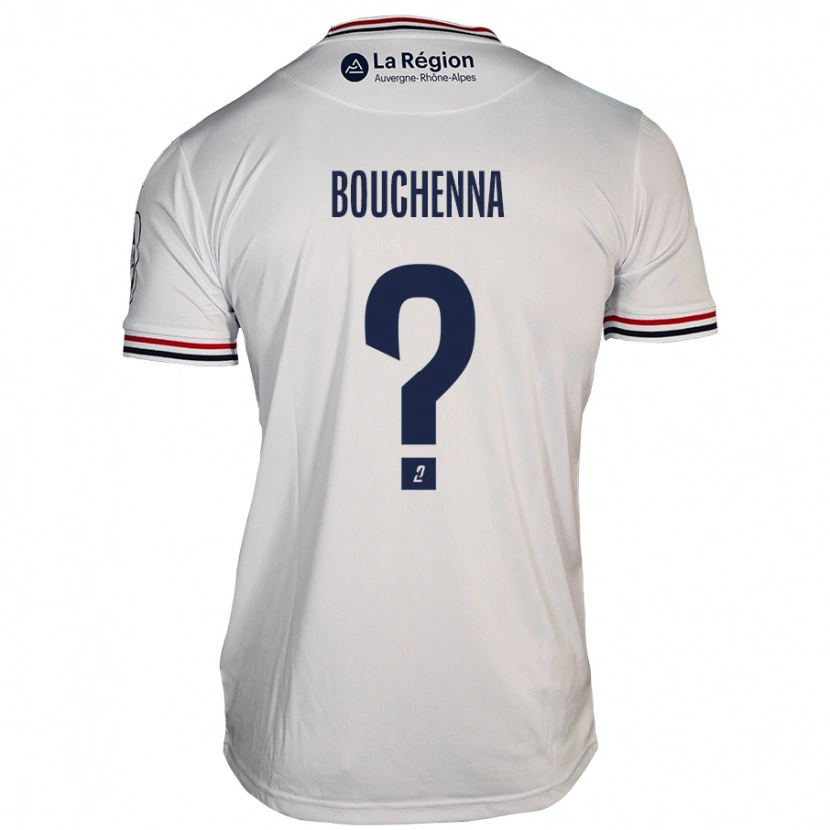 Danxen Męski Mohamed-Amine Bouchenna #0 Biały Wyjazdowa Koszulka 2024/25 Koszulki Klubowe