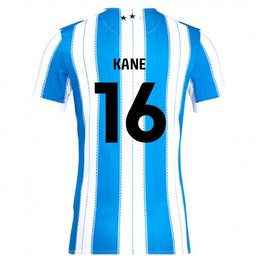Danxen Kobiety Herbie Kane #16 Niebieski Biały Domowa Koszulka 2024/25 Koszulki Klubowe