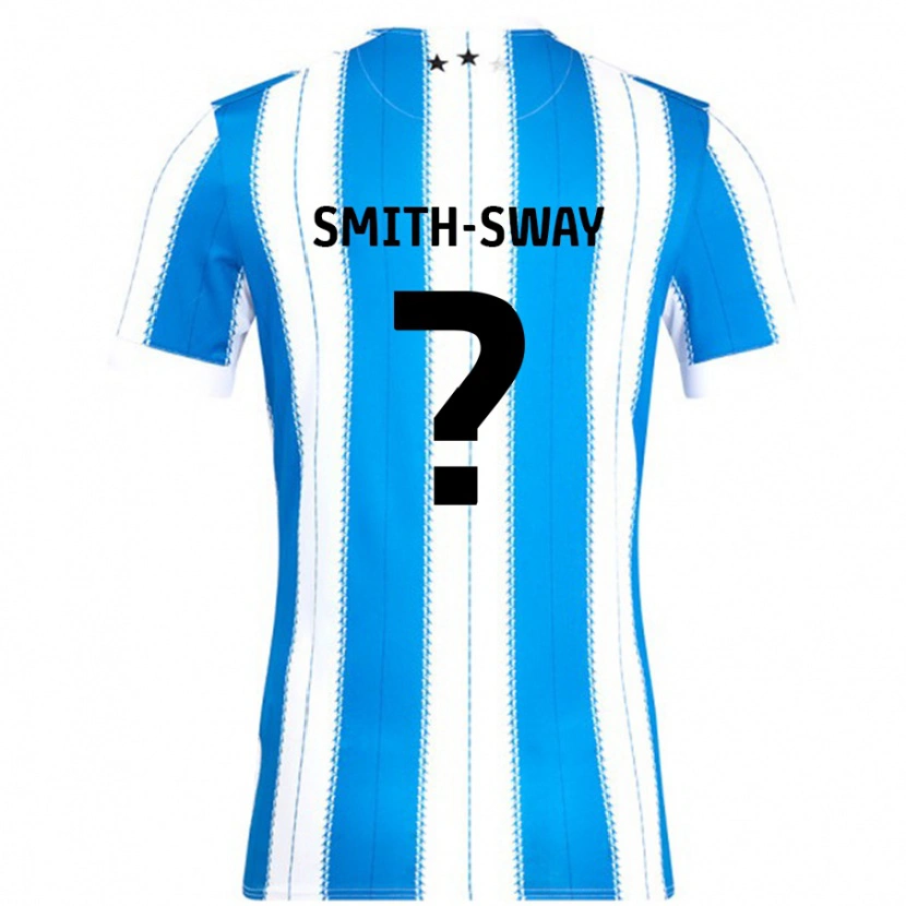 Danxen Kobiety Jay Smith-Sway #0 Niebieski Biały Domowa Koszulka 2024/25 Koszulki Klubowe