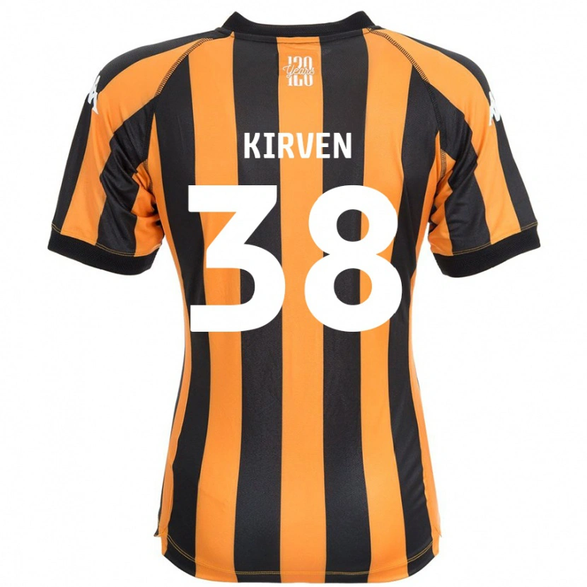 Danxen Kobiety Tess Kirven #38 Czarny Bursztynowy Domowa Koszulka 2024/25 Koszulki Klubowe