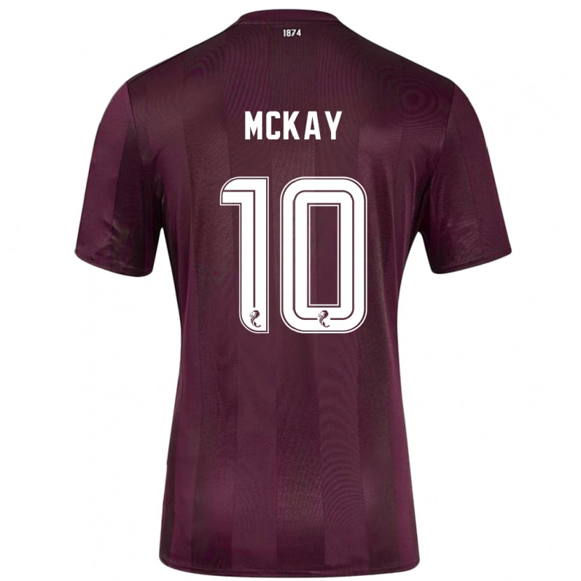 Danxen Kobiety Barrie Mckay #10 Burgundowy Domowa Koszulka 2024/25 Koszulki Klubowe