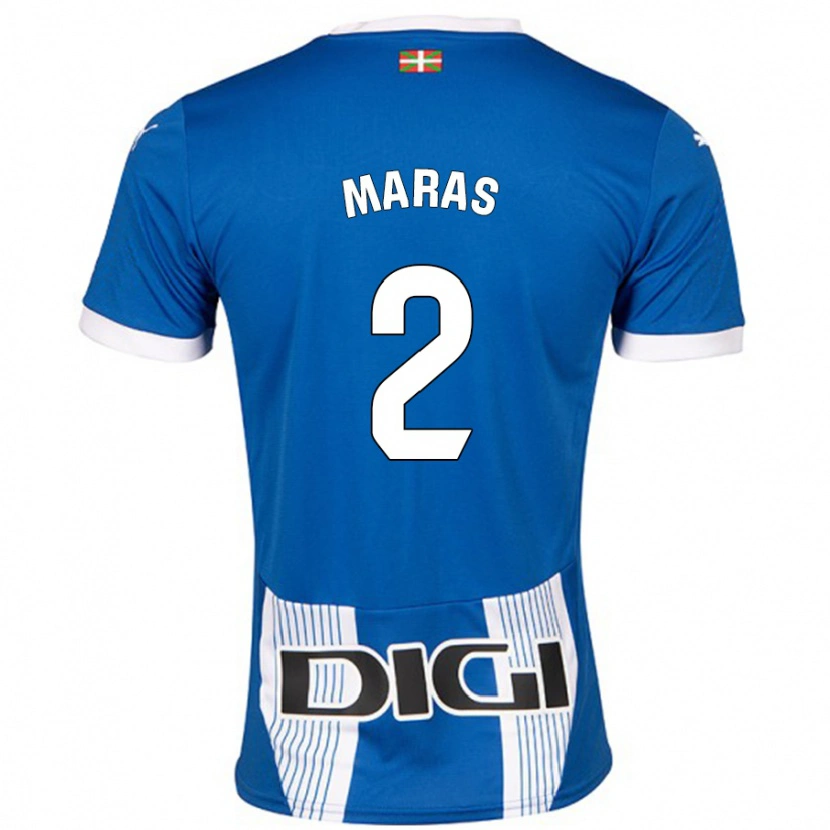 Danxen Kobiety Nikola Maras #2 Niebieski Domowa Koszulka 2024/25 Koszulki Klubowe