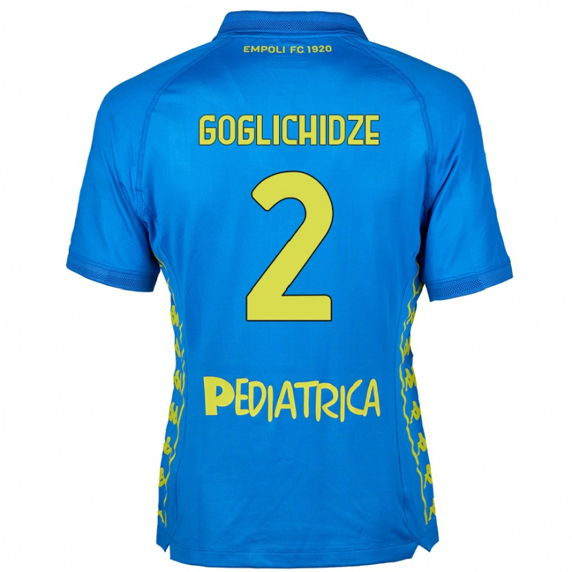 Danxen Kobiety Saba Goglichidze #2 Niebieski Domowa Koszulka 2024/25 Koszulki Klubowe