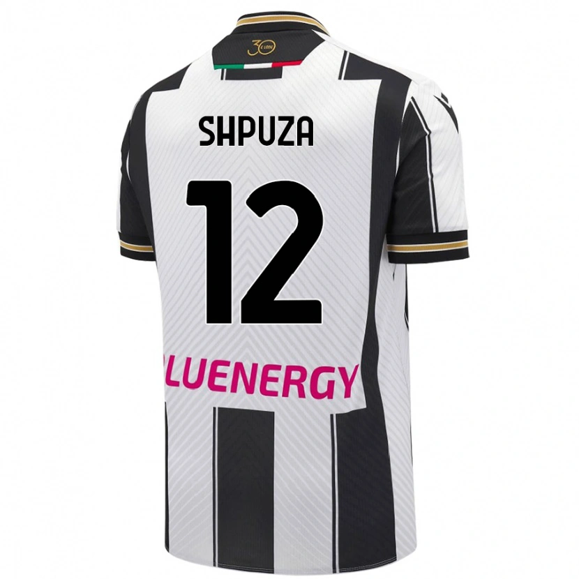 Danxen Kobiety Kleo Shpuza #12 Biały Czarny Domowa Koszulka 2024/25 Koszulki Klubowe
