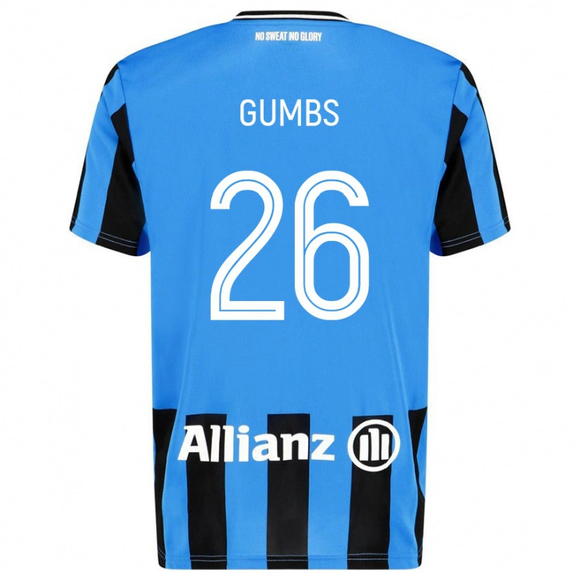 Danxen Kobiety Aisse Gumbs #26 Niebieski Czarny Domowa Koszulka 2024/25 Koszulki Klubowe