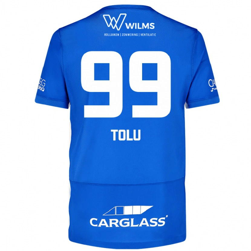 Danxen Kobiety Tolu Arokodare #99 Niebieski Domowa Koszulka 2024/25 Koszulki Klubowe