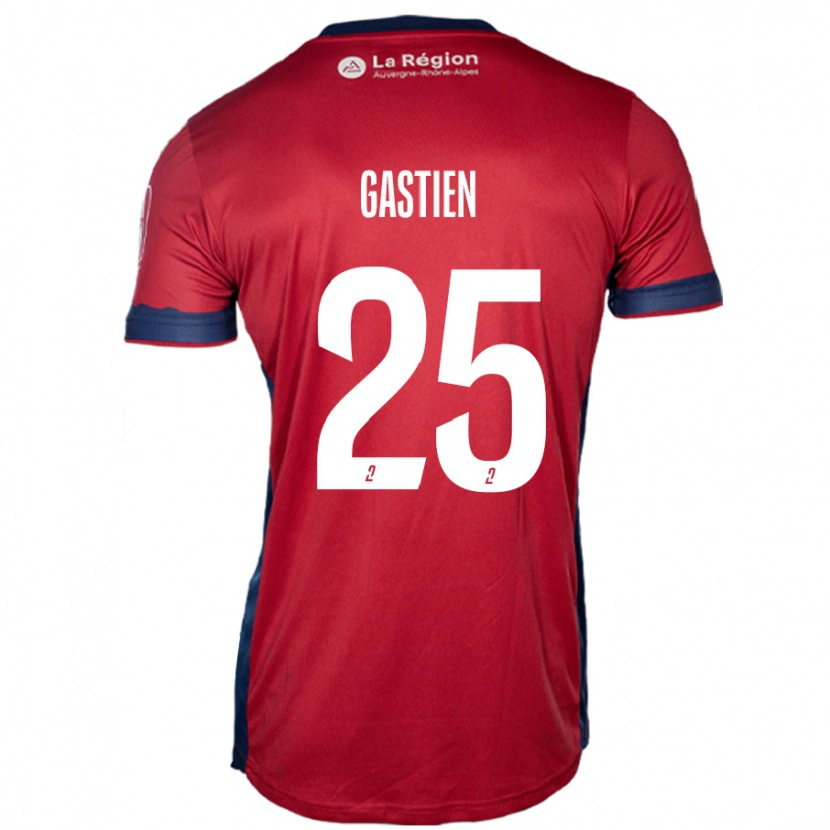 Danxen Kobiety Johan Gastien #25 Jasny Bordowy Domowa Koszulka 2024/25 Koszulki Klubowe