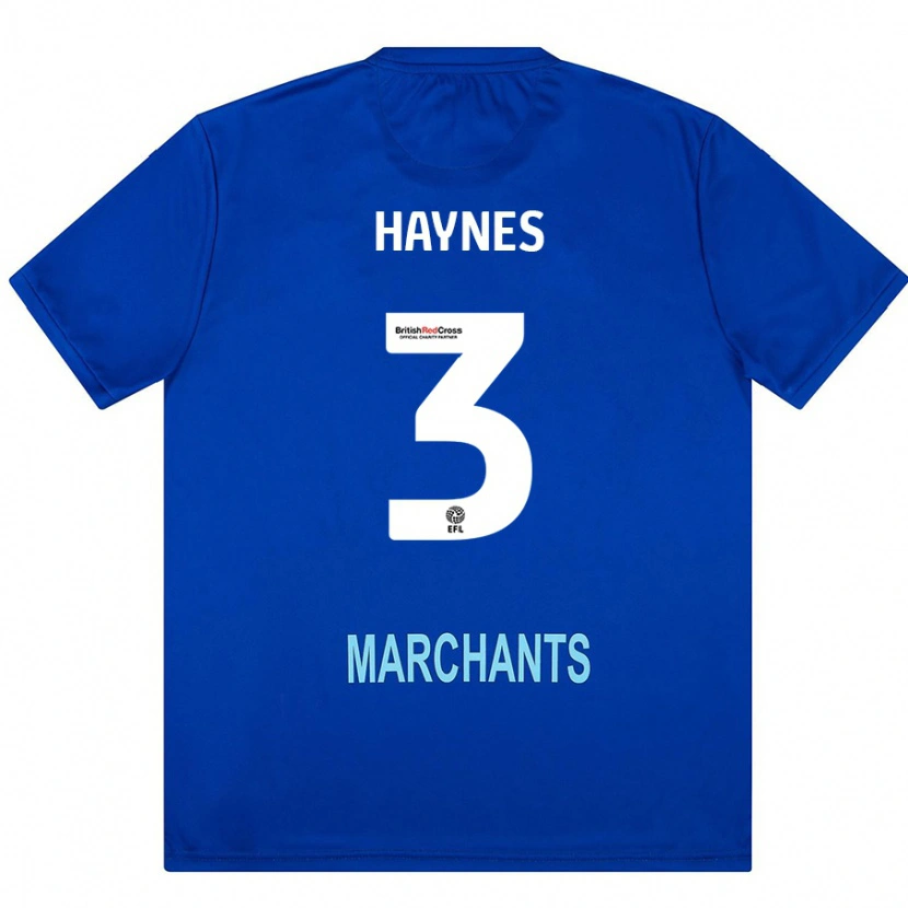 Danxen Kobiety Ryan Haynes #3 Zielony Wyjazdowa Koszulka 2024/25 Koszulki Klubowe