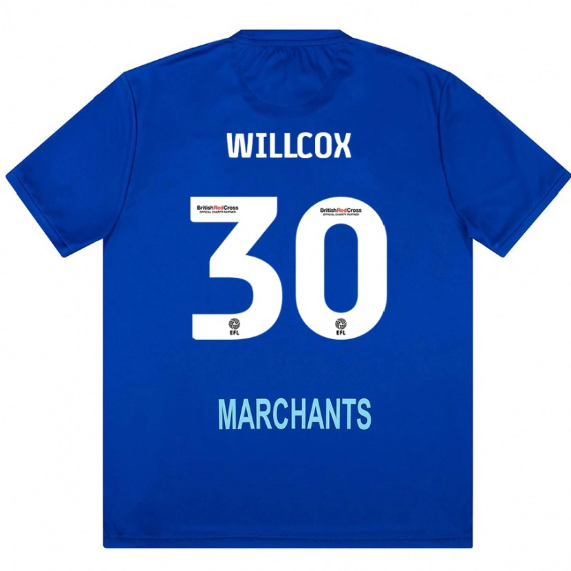 Danxen Kobiety Freddy Willcox #30 Zielony Wyjazdowa Koszulka 2024/25 Koszulki Klubowe