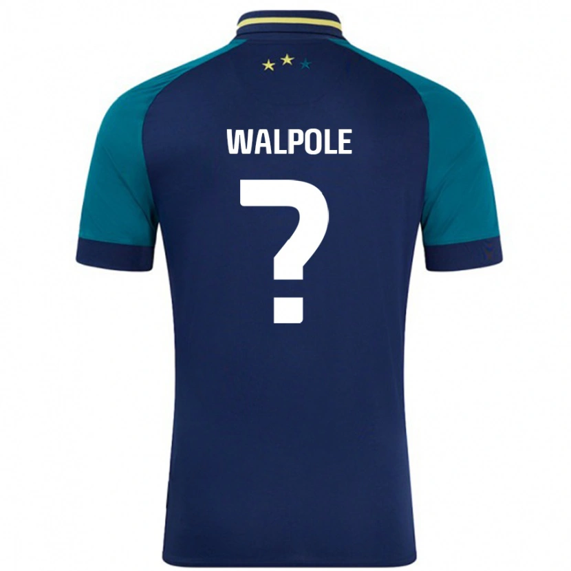 Danxen Kobiety Alex Walpole #0 Granatowy Ciemnozielony Wyjazdowa Koszulka 2024/25 Koszulki Klubowe
