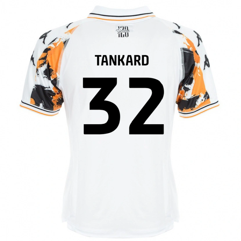 Danxen Kobiety Lily Tankard #32 Biały Wyjazdowa Koszulka 2024/25 Koszulki Klubowe