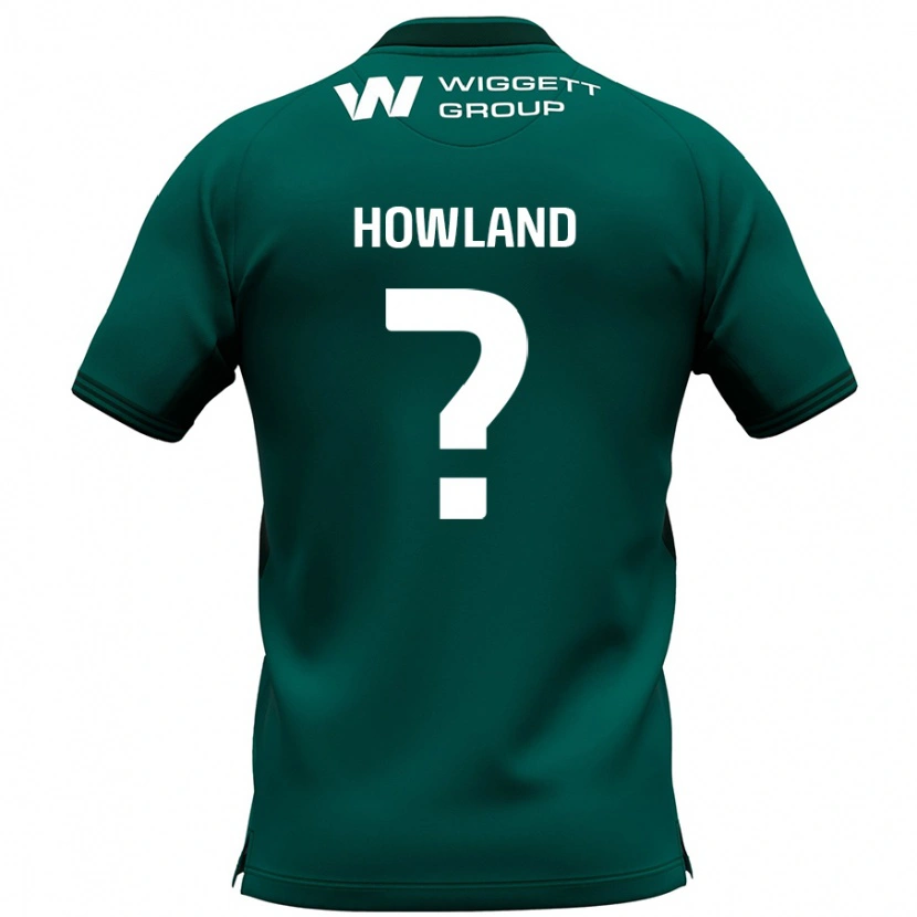 Danxen Kobiety Jack Howland #0 Zielony Wyjazdowa Koszulka 2024/25 Koszulki Klubowe